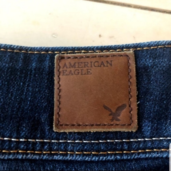 American Eagle Stretch Slim Boot Jeans 4 Regular - Picture 2 of 3